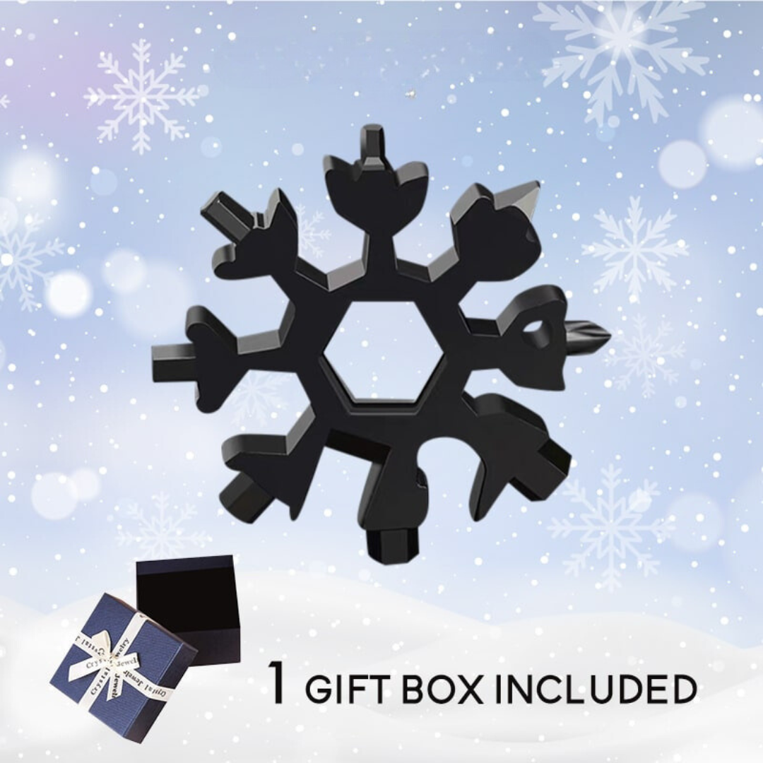 18-in-1 snowflakes multi-tool