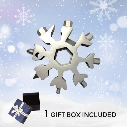 18-in-1 snowflakes multi-tool