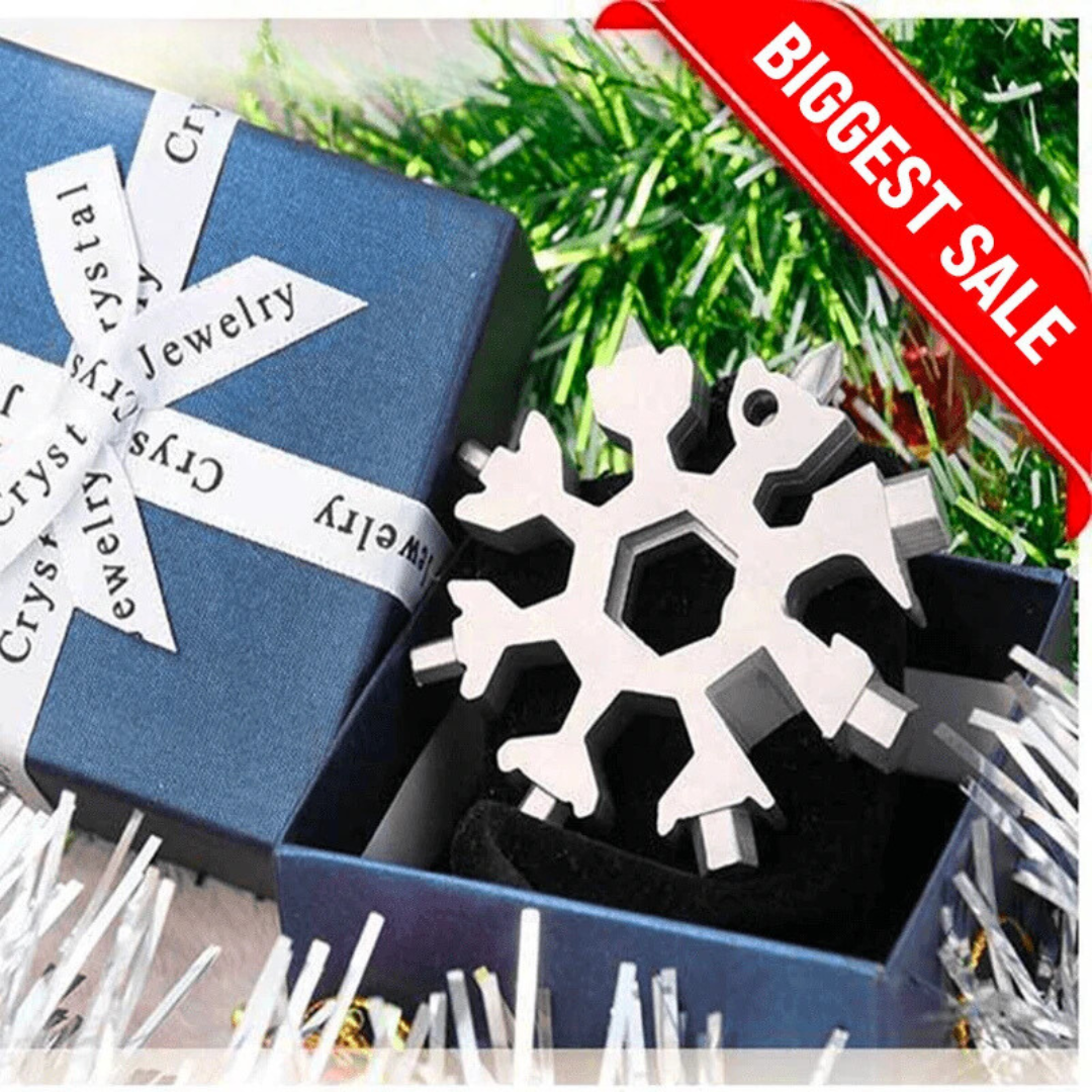 18-in-1 snowflakes multi-tool