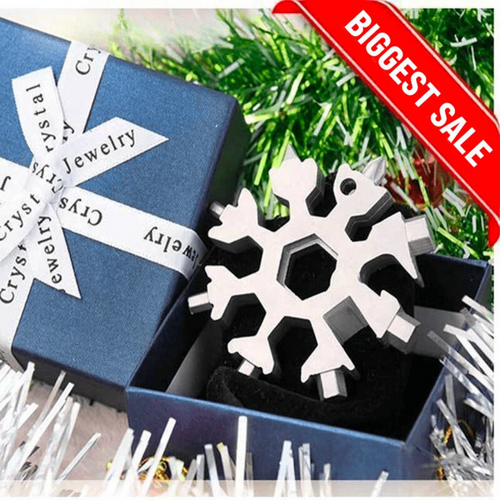 18-in-1 snowflakes multi-tool