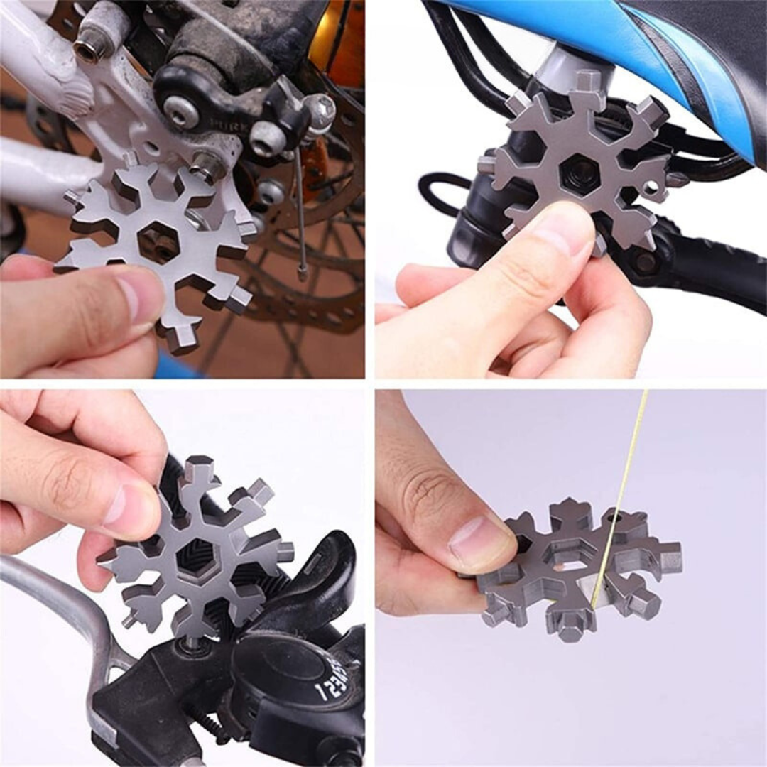 18-in-1 snowflakes multi-tool