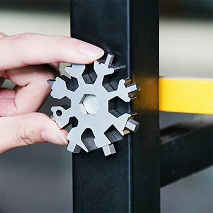 18-in-1 snowflakes multi-tool