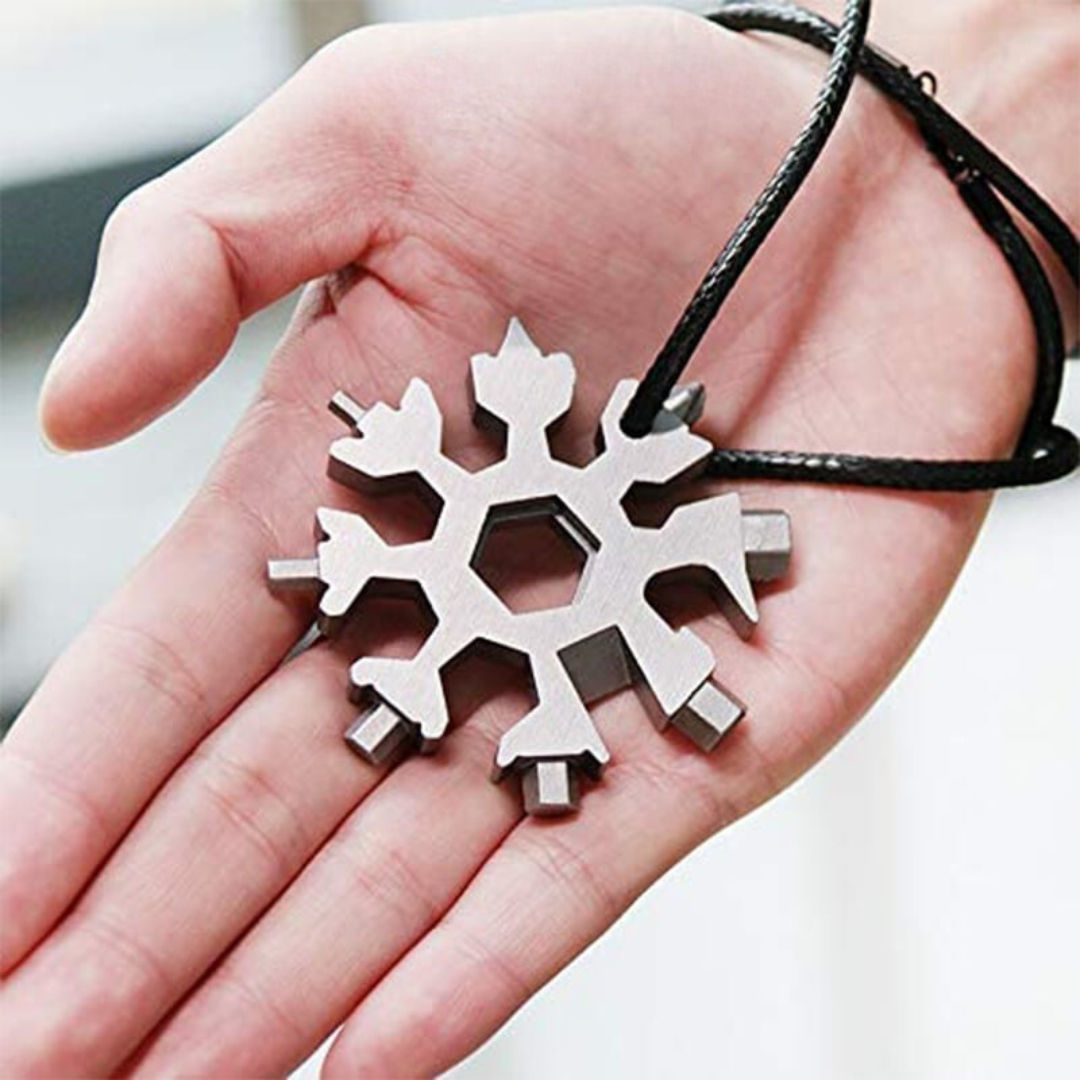 18-in-1 snowflakes multi-tool